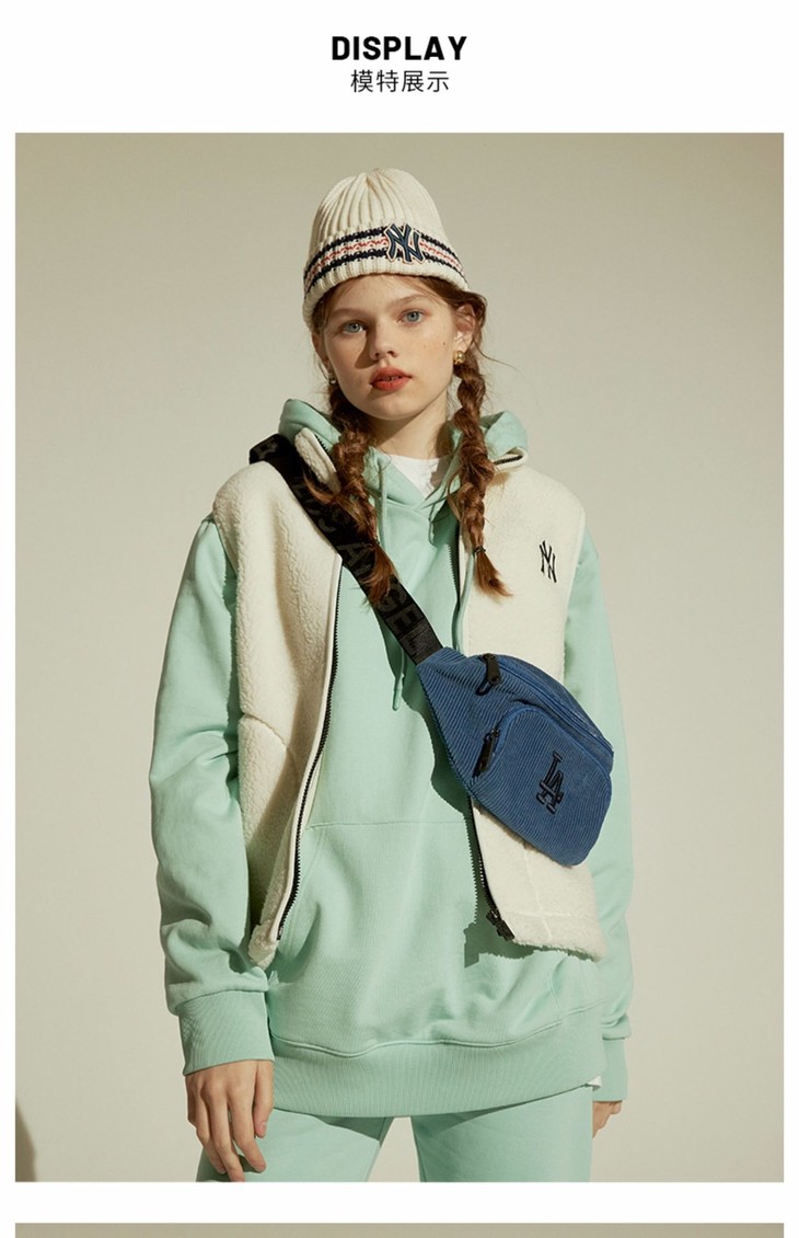 秒杀75纯原正品mlb官方like连帽印花宽松运动时尚休闲潮流卫衣