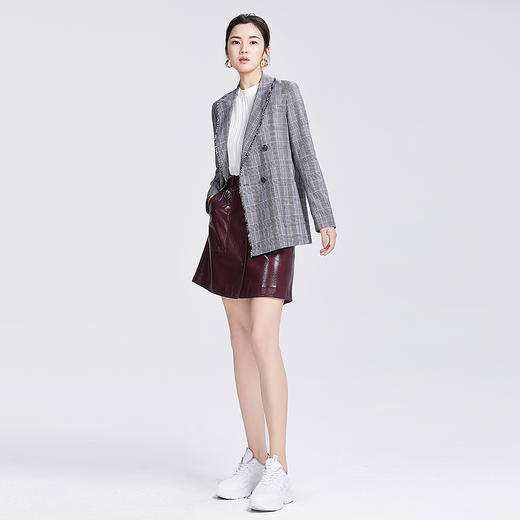 SAINT L’UCK/圣媛女装格子休闲外套SA120A04 商品图4