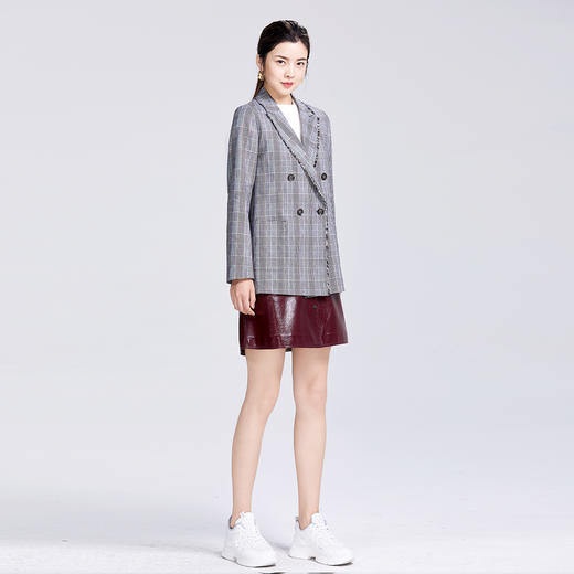 SAINT L’UCK/圣媛女装格子休闲外套SA120A04 商品图3