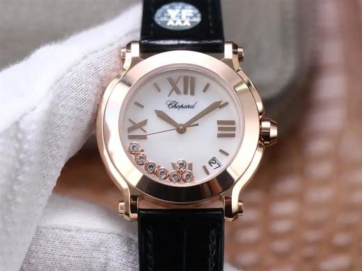 YF萧bang快乐钻系列278492-9001腕表，尺寸36 mm，原装ETA-955.112，进口美洲鳄鱼皮，石英机芯，透底，皮表带，女士腕表 商品图0