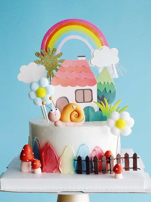 【甜久荟 乔迁之喜】我搬新家啦  无化学添加低糖 纯动物脂淡奶油  好吃又健康 商品图0