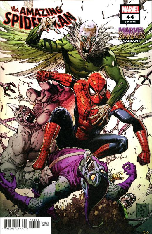 神奇蜘蛛侠 主刊  Amazing Spider-Man V5 025-044（2018）变体 商品图0