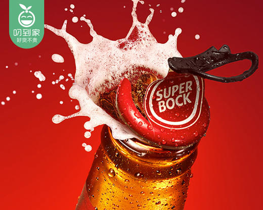【预售-12月22日配送】葡萄牙SuperBock超级波克啤酒/1箱（200ml*15瓶）生产日期：25年8月 商品图1