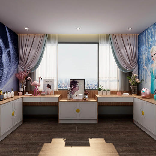 室雅兰香书桌 商品图0