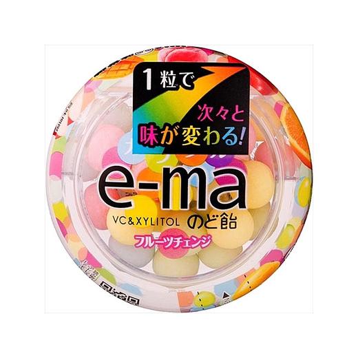 日本进口 UHA悠哈e-ma味觉糖 水果味彩球圆盒糖 33g（257334） 商品图0