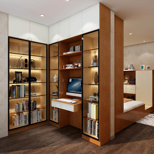 奢雅尚风书柜 商品图0