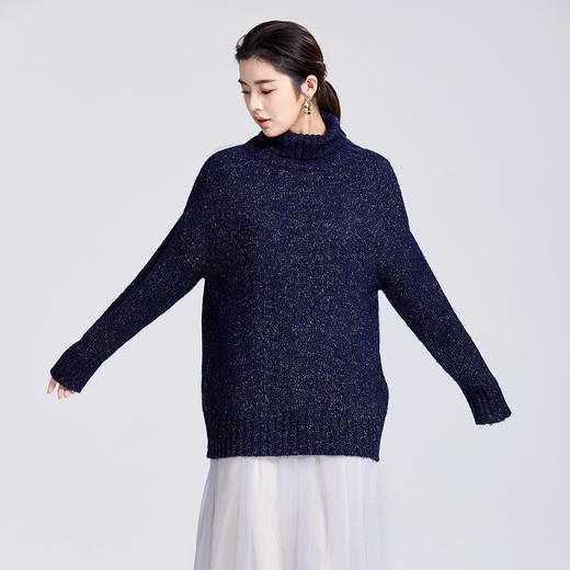 SAINT L’UCK/圣媛女装秋季高领毛衣SA319M04 商品图1