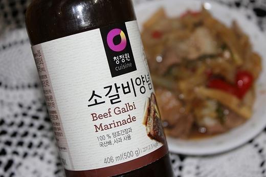 清净园牛排烤肉蘸料调味腌制酱500g청정원소갈비양념500g 商品图3