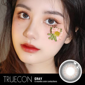 灵气十足🧚🏻‍♀️灰色美瞳居然也能戴出甜美感！！