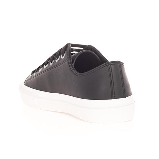 BURBERRY 巴宝莉 女士徽标印花皮革休闲运动鞋 黑色 8019326 A1189 商品图1