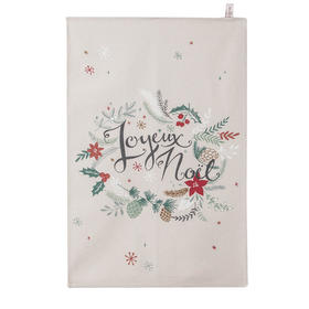 法国家纺COUCKE蔻合厨房用巾餐巾茶巾圣诞节系列NSDE-Tea Towel-Torchon