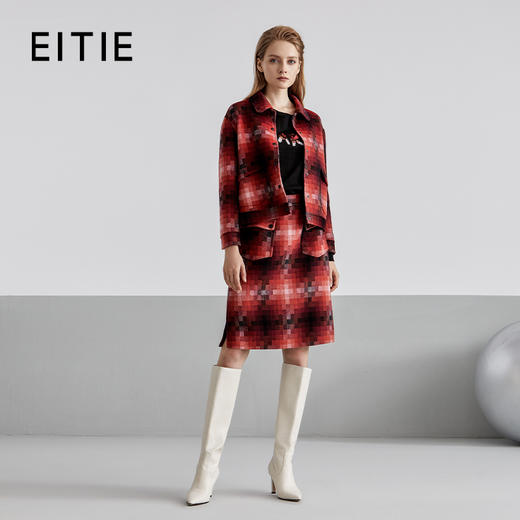 EITIE 爱特爱6403106短毛呢外套 商品图3