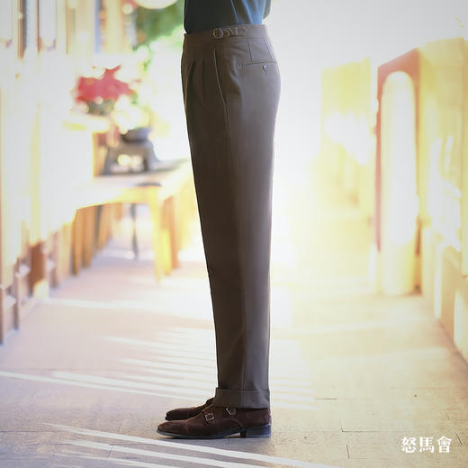 Hardy Minnis Eskdale Moleskin 鼹鼠皮高克重棉意式工艺裤装 商品图1