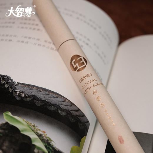【大智慧】天然沉香印度檀香艾香线香家用艾草室内熏香卧室持久卧香薰 商品图7