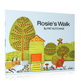 【送音频&讲解】【廖彩杏推荐】Rosie's Walk 母鸡萝丝去散步  入门启蒙平装绘本
