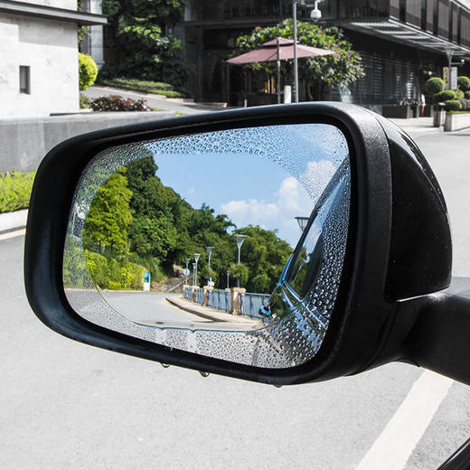 【汽车后视镜防雨膜】倒车镜防水膜反光镜防雾高清贴膜通用汽车装饰 商品图4