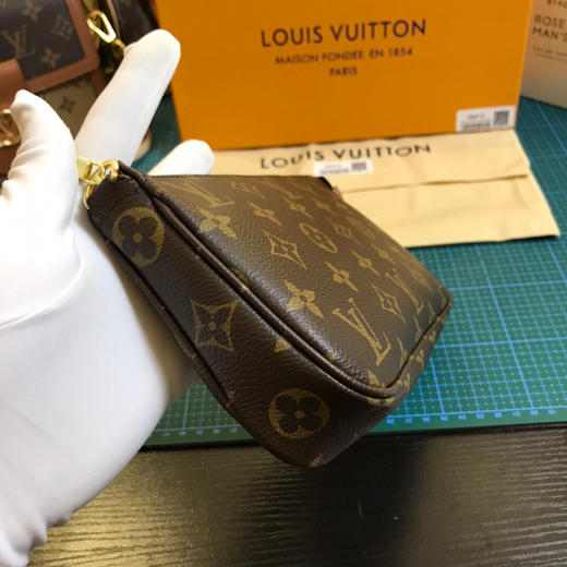 MSL工作室，高端定制，L老花麻将包腋下包 商品图4