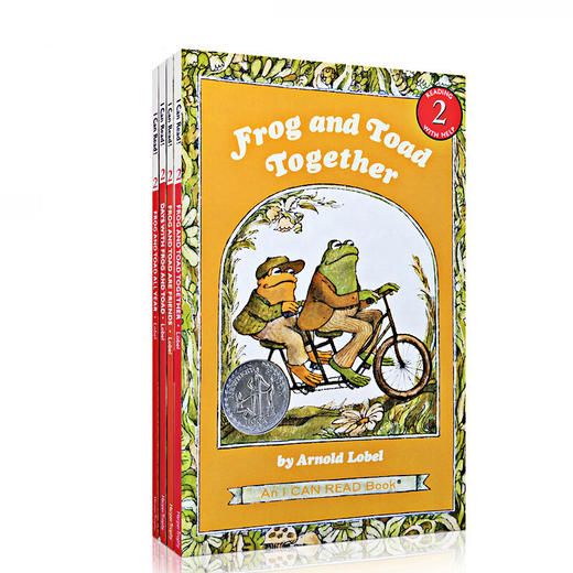 【送音频】【I can read】Frog and Toad 弗洛格青蛙和蟾蜍4册  I can read分级读物系列 商品图1