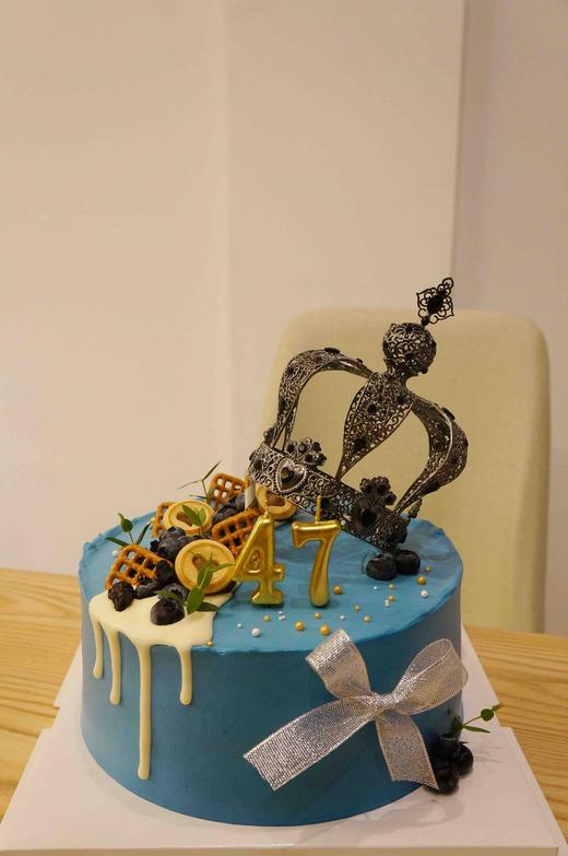 「男士」藏蓝色 黑皇冠 商品图0