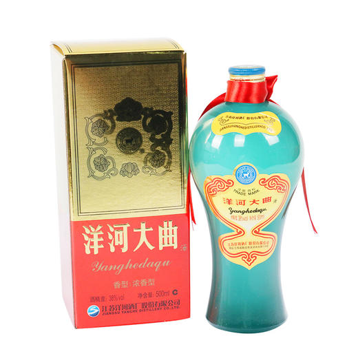 洋河38度大曲老天蓝500ml一箱6瓶 商品图1