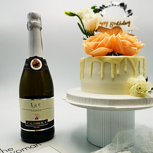 【甜久荟】鲜花蛋糕-高雅香槟色系 商品图3