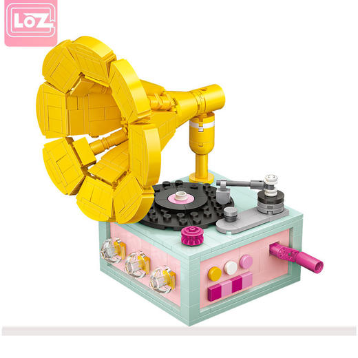 T LOZ积木  1123   留声机 商品图2