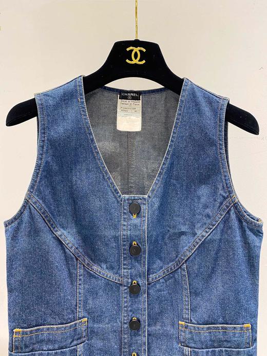 chanel香奈儿牛仔背心