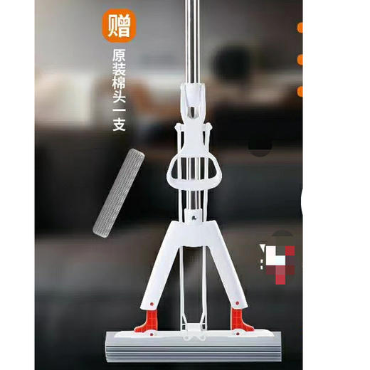 【14.9元/把】佳帮手对折直杆胶棉拖布（1114255） 商品图0