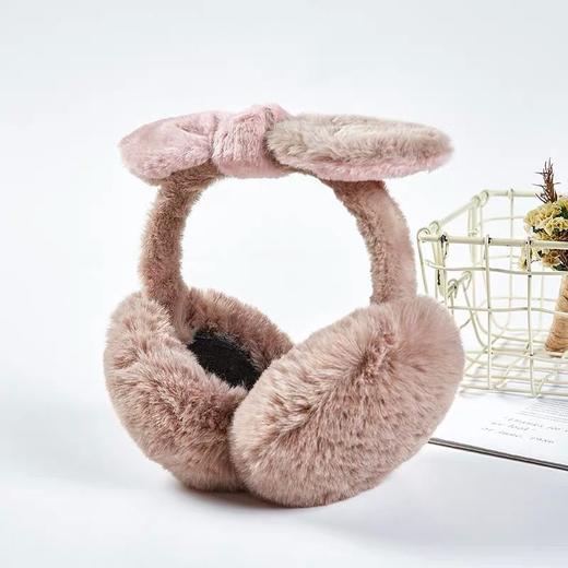 【享冬日温暖】冬季耳罩护耳捂女士毛绒耳套学生保暖耳罩可折叠居家日用 商品图7