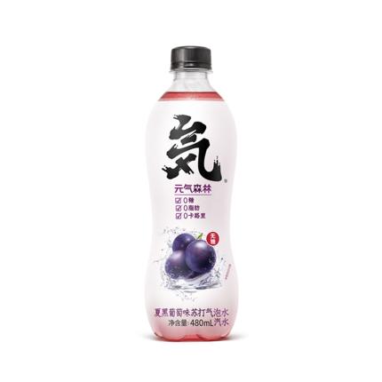 元气森林 黑葡萄味 气泡水480ml*15瓶 商品图0