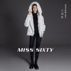 [江疏影同款]Miss Sixty2020冬季新款中筒厚底绑带真皮马丁靴子604QJ85800R0 商品缩略图0