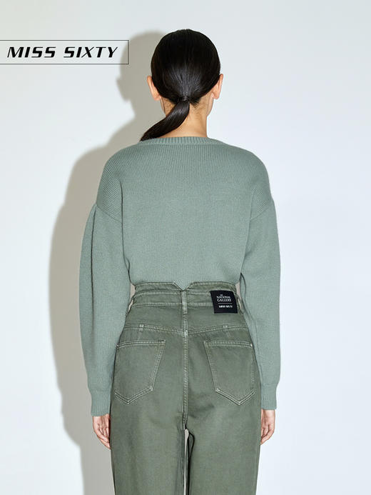 [江疏影同款]Miss Sixty20冬新款英国国家美术馆联名系列毛衣女604RJ5500000 商品图3