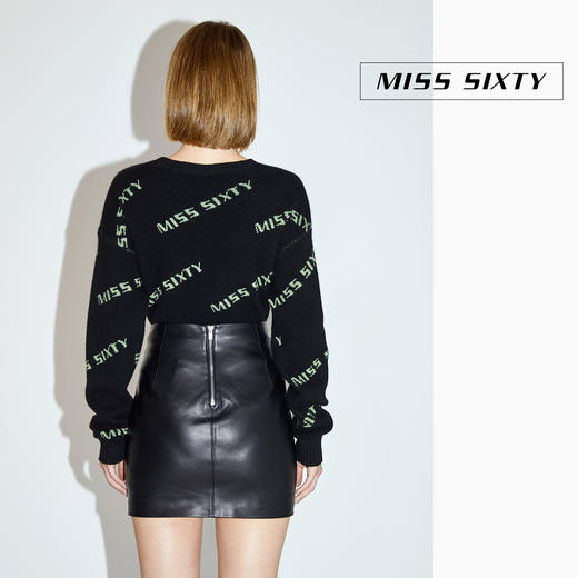 Miss Sixty2020冬季新款羊毛混纺字母毛织套头衫女604RJ0920000 商品图4