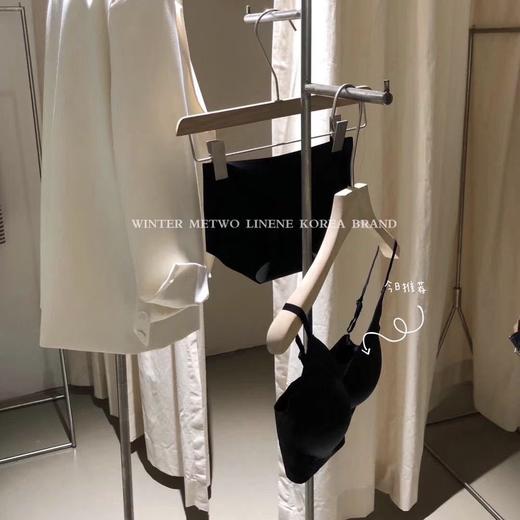 黛唯梵METWO素肌组合内衣套装无痕无钢圈吊带乳胶文胸睡眠防震运动内衣七夕情人节 商品图4