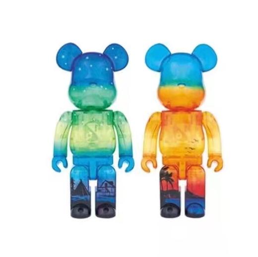 Bearbrick Project 1/6 400%绿蓝+400%橙蓝 商品图0