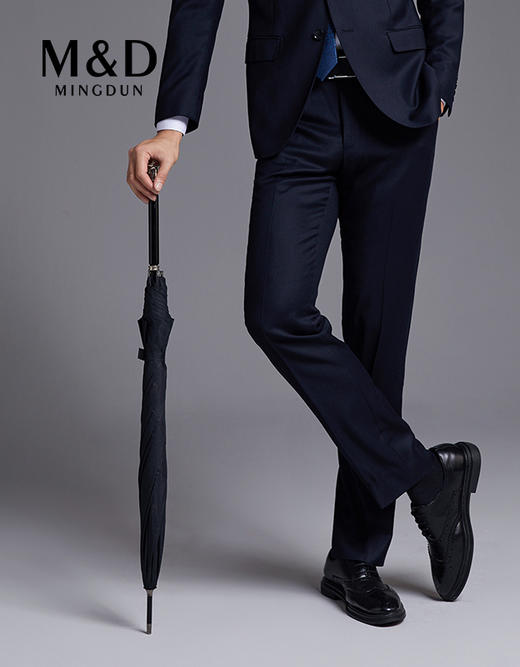名盾男士西裤商务正装舒适纯羊毛套装西裤修身西服裤 商品图2