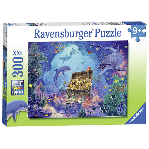 Ravensburger拼图深海宝藏300片132553 商品图0