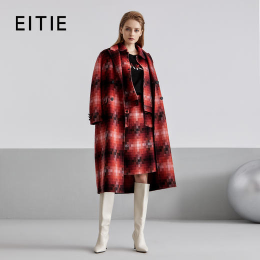 EITIE 爱特爱6414109毛呢大衣 商品图5