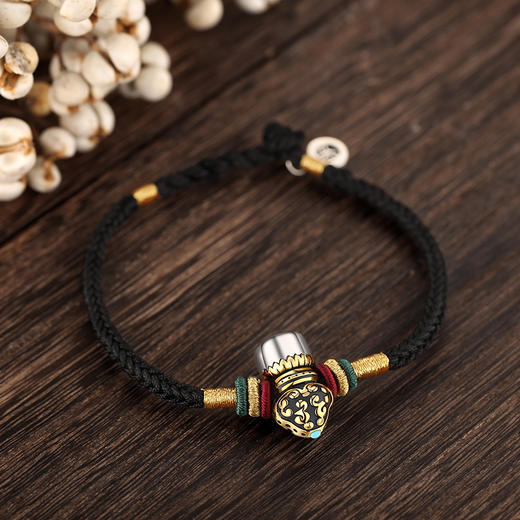 醍醐x弗影 藏式印章手绳 手链 红黑2款可选 商品图3