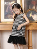 预售款~pureshare 女童连衣裙套装新款秋冬小香风气质可爱宝宝裙子-画板上的女孩 商品缩略图3