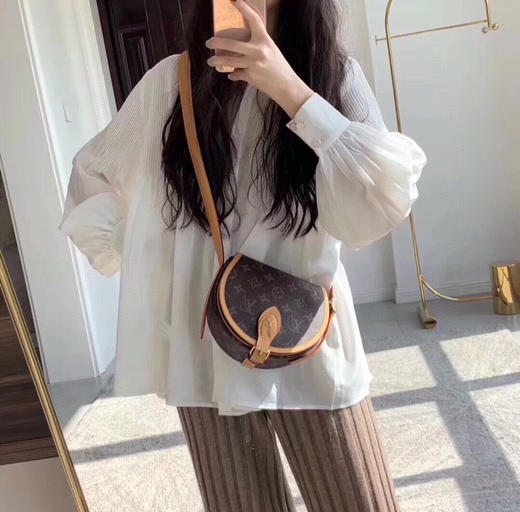 MSL工作室，高端定制，L复古小猪马鞍包 商品图2