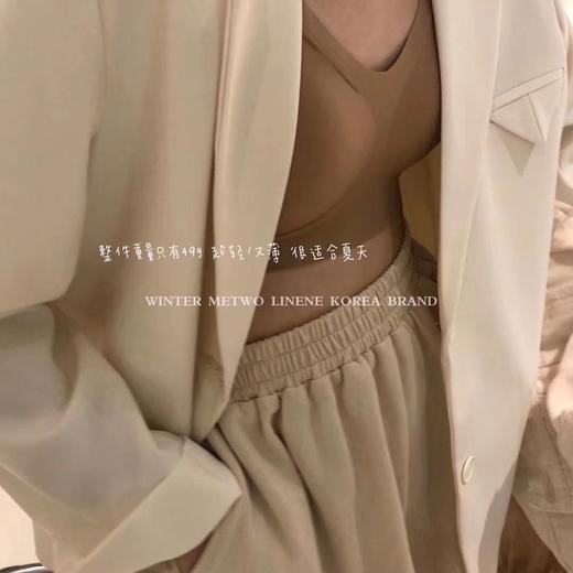 黛唯梵METWO素肌组合内衣套装无痕无钢圈吊带乳胶文胸睡眠防震运动内衣七夕情人节 商品图2