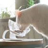 pidan吃饭喝水的碗 猫碗猫食盆猫碗架猫餐桌狗碗透明防滑角度可调 商品缩略图3