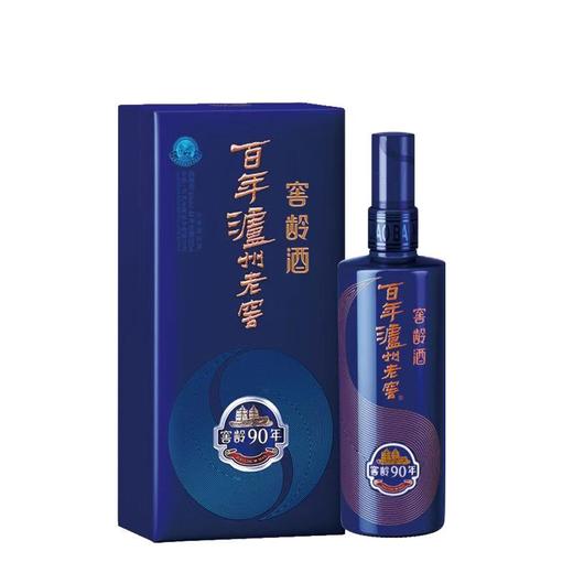 【泸州老窖形象店】43度百年泸州老窖窖龄酒90年  500ml 浓香型白酒 商品图1