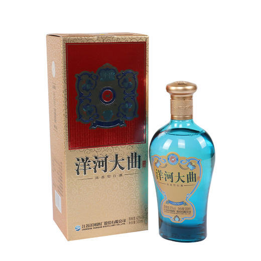 洋河大曲1979酒42度500毫升特价浓香型纯粮食白酒酒水一箱6瓶 商品图1