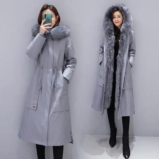 WZNH-ZMFS20118新款时尚中长款派克服 商品图1