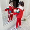 KYM-DM-82200新款童装韩版时尚洋气马甲卫衣裤子三件套TZF 商品缩略图1
