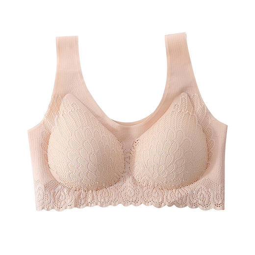 黛唯梵高质量 泰国乳胶内衣女4.0爆款无钢圈无痕一体式聚拢透气女士文胸 商品图4