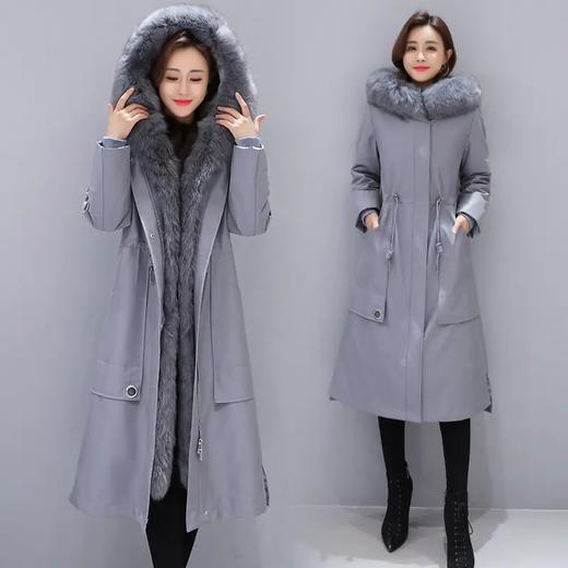 WZNH-ZMFS20118新款时尚中长款派克服 商品图0