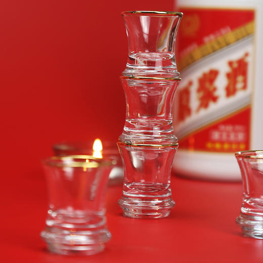 节节高酒杯玻璃杯白酒杯礼盒套装 商品图0